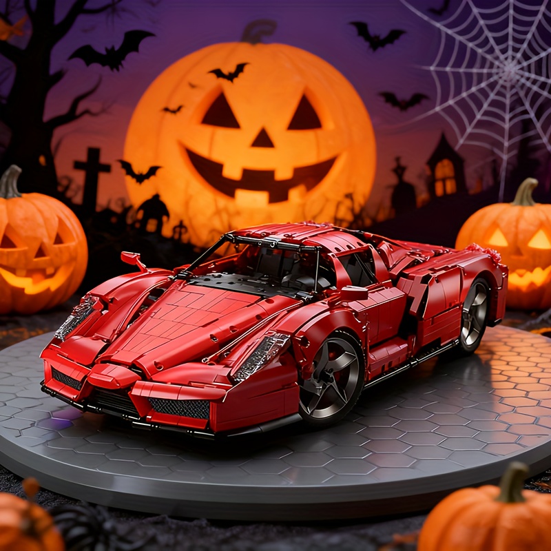 Highly Restored Supercar Building Blocks | Classic Design Replica | Men's Toy & Family Interactive Play & Holiday Gift | 4301pcs Challenging Set | Precise Buckles & HD Stickers | Suitable for Adults/Teenagers - Image 7