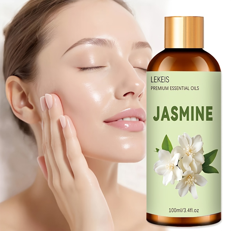 3.38oz/1.01oz/0.34oz Jasmine Essential Oil | 100% Plant Extract, Long-Lasting Moisturizing Hydration, Suitable for Dry Hair and Skin, Multi-Purpose for Massage, Skincare, Bathing, Diffusers, Humidifiers, All Skin Types - Image 8