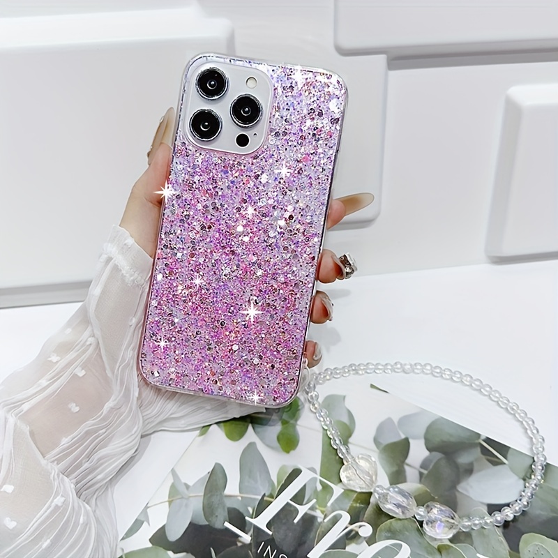 Phone Case: Fashion Starry Sky High Flash Phone Case with Love Bracelet for Iphone11 11promax 12 12pro 12promax 13 13pro 13promax 14 14pro 14plus 14promax 15 15pro 15plus 15promax 16 16pro 16plus 16promax 17 17pro 17promax 17air 16e - Image 2