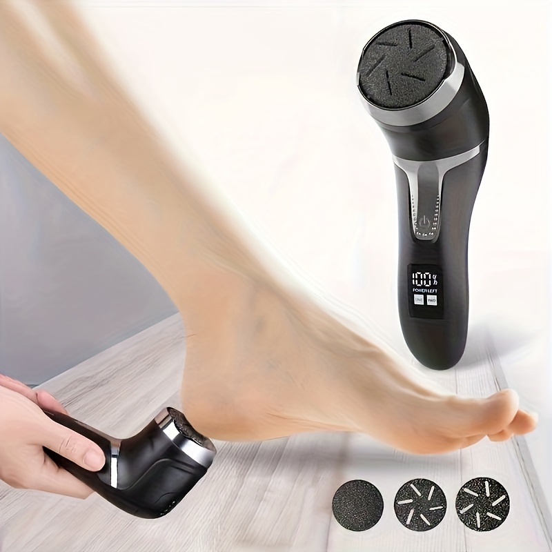 MIGUAN Electric Feet Callus Removers | Rechargeable, Portable Electronic Foot File Pedicure Tools, Professional Pedi Feet Care for Dead, Hard Cracked Dry Skin, Ideal Gift, USB Charging, Lithium Battery - Image 10