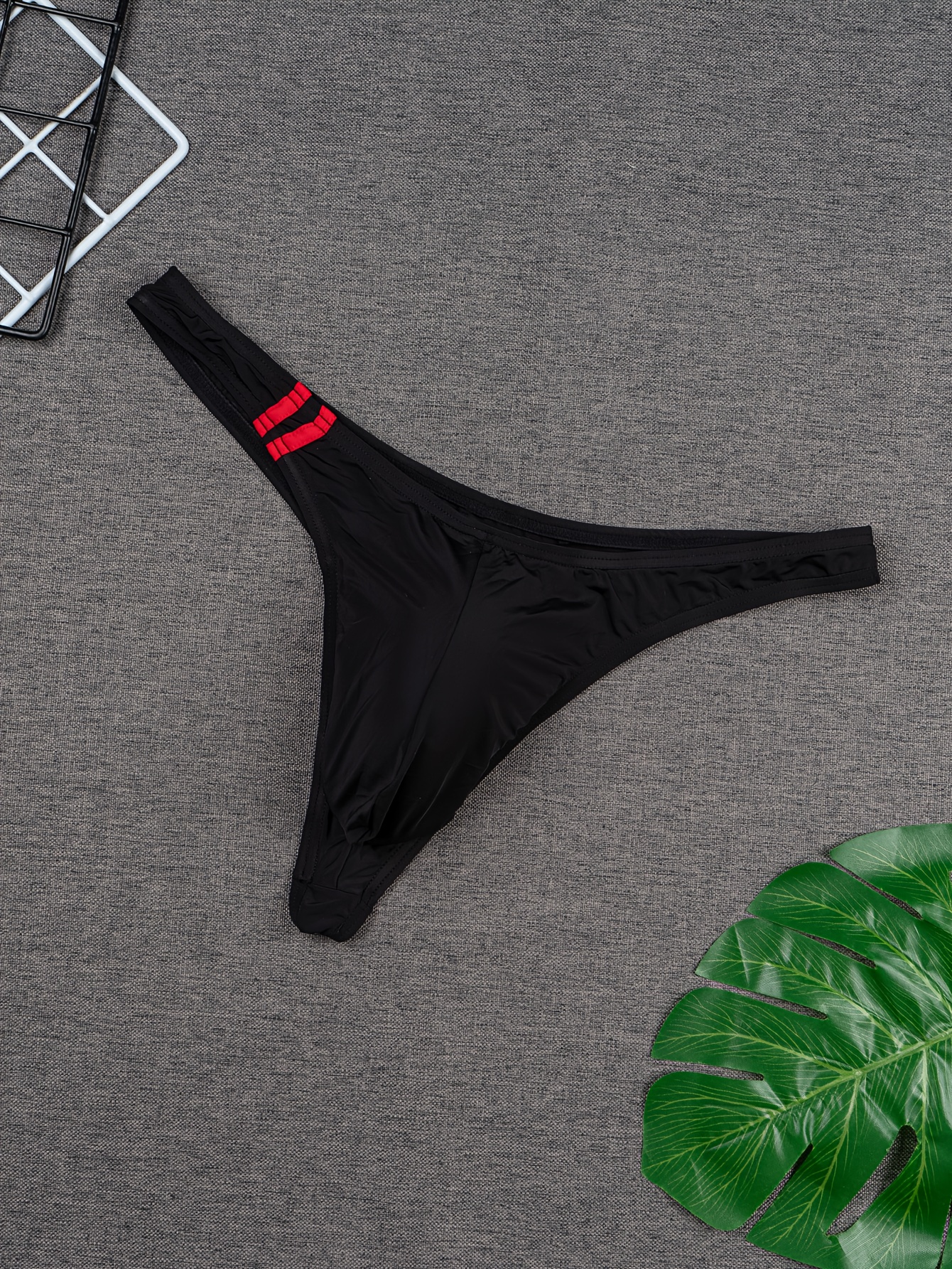 6pcs MANSERNO Men's High-Elasticity Underwear - Full- Coverage Breathable Solid Color Briefs & Thin Thong Panties (Triangle Fit) - Non- Casual & Boxer Briefs - Multi-Style Random Assortment for Lifestyles 6pcs Bulk - Image 3