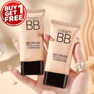 Buy One Get One Free BB Cream Foundation - Super Long-lasting, Flawless, Hydrating and Priming, Full Coverage Matte Finish Suitable for All Light Beige Types - The Ideal Holiday Gift for Women