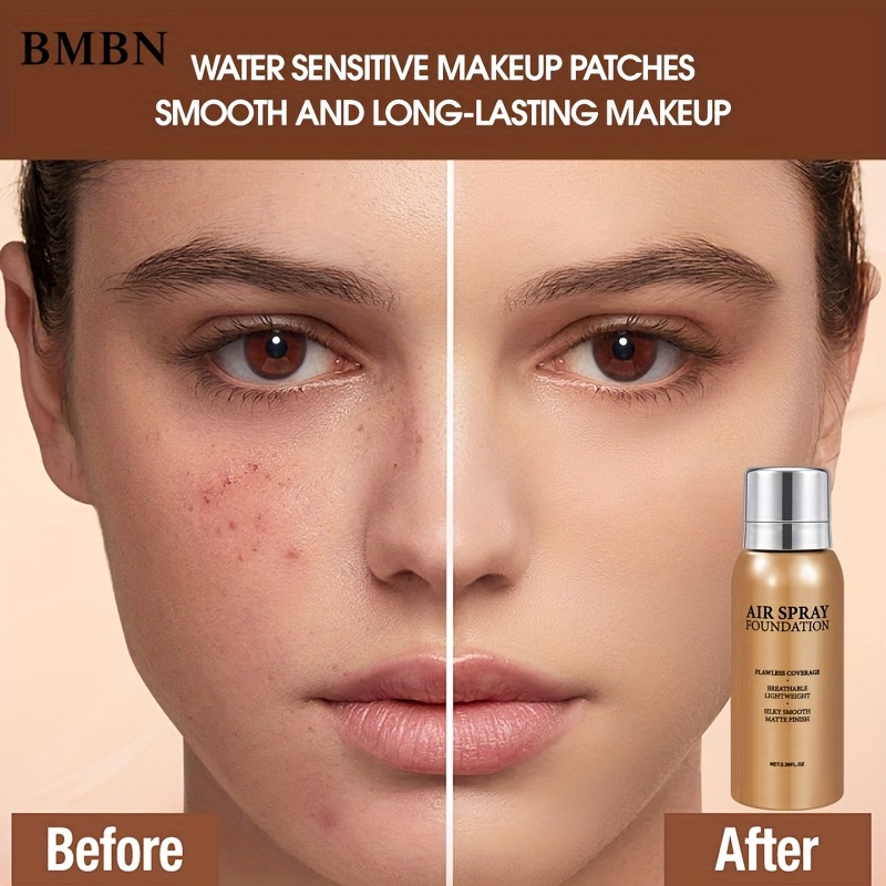 Air Cushion Foundation Spray - Lightweight, Buildable Coverage with a Moisturizing Formula for Powerful Concealment and Natural Finish. Creates Smooth Radiant Beige Tones in Shades from Fair to Medium - Image 6