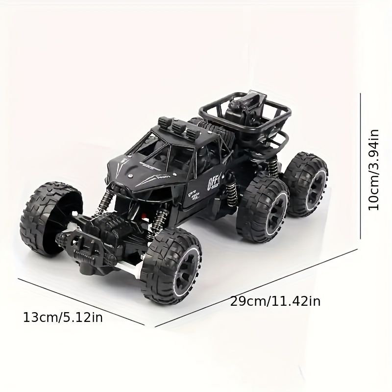 2.4G Alloy Off-Road Vehicle with Six Wheels, Smooth on Irregular Terrain, Sand, and Mountain Roads, Long-Lasting Battery, Perfect for Halloween, Christmas, and Birthday Gifts - Image 3