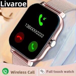 [Smartwatch] Smartwatch, Men's/Women's Watch, Call & Message Alerts, Large Screen Display, Multi-Sport Modes for Fitness Activities