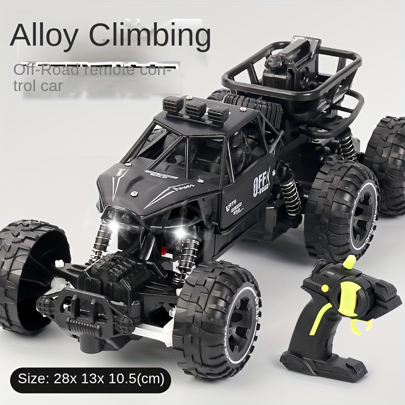 2.4G Alloy Off-Road Vehicle with Six Wheels, Smooth on Irregular Terrain, Sand, and Mountain Roads, Long-Lasting Battery, Perfect for Halloween, Christmas, and Birthday Gifts - Image 2