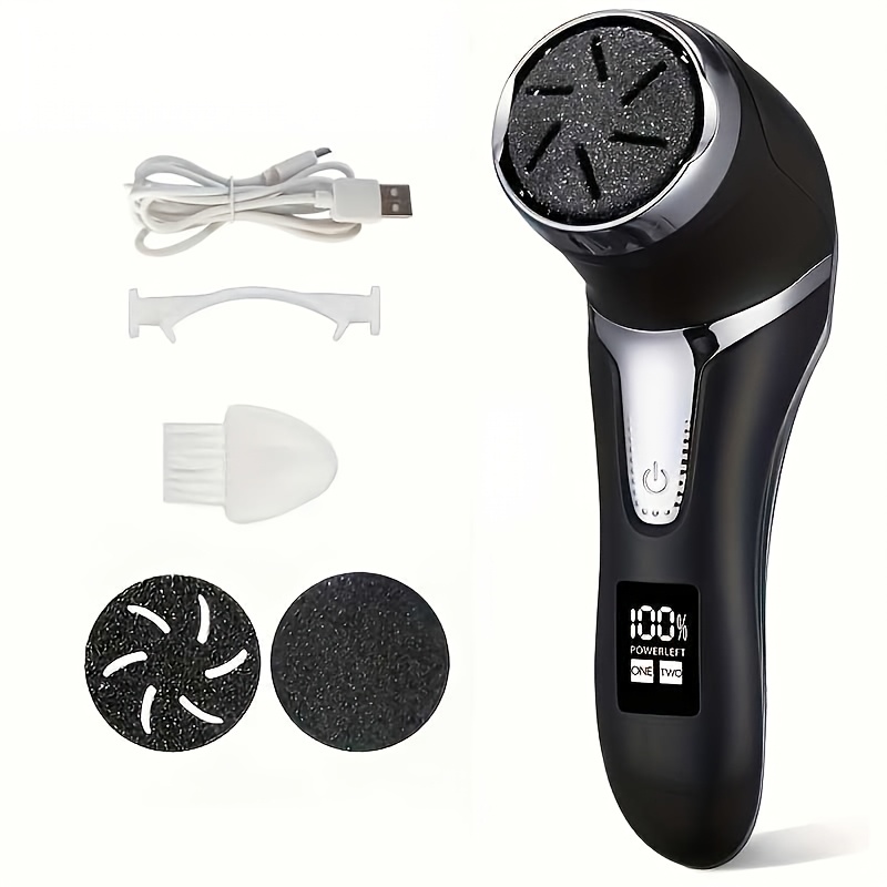 MIGUAN Electric Feet Callus Removers | Rechargeable, Portable Electronic Foot File Pedicure Tools, Professional Pedi Feet Care for Dead, Hard Cracked Dry Skin, Ideal Gift, USB Charging, Lithium Battery - Image 14