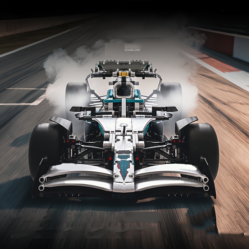 2025 New Edition 2182pcs racing building block set, 1:8 scale adult collectible set, real detail construction and display model, suitable for home or office decoration, high-quality ABS material, suitable for Christmas, Halloween, Valentine's Day - Image 3