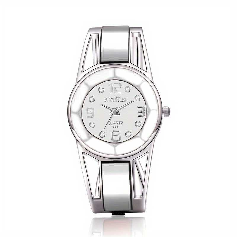 Women's Vintage Quartz Watch with Alloy Strap & Case - Elegant Retro Wristwatch Suitable for Daily Wear, Casual & Formal Events - Affordable Timepiece - Image 6