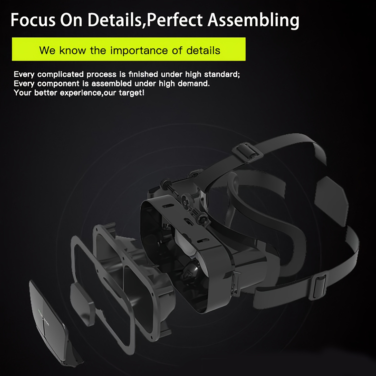 3D VR Headset, Adjustable with HD Big Screen, No Power Needed, Comfortable Nose Pad & Secure Strap Design, Perfect Gift for Holidays Birthdays & Home Entertainment, 1pc - Image 6