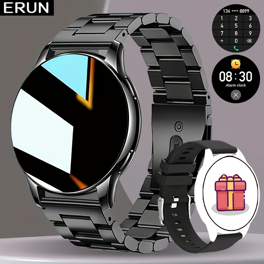 ERUN Smartwatch, 1.50-inch Round Screen for sports Watch | 240*240 Resolution, Minimalist Design, Stylish for Men/Women, Suitable for Sports and Leisure, Compatible with Android and iPhone, Ideal Gift for Family and Friends - Image 2