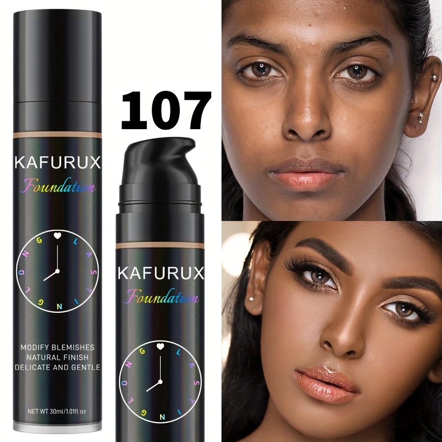 KAFURUX Full Coverage Liquid Foundation & Concealer - Strong Covering Power, Light Texture Formula Suitable for All Light Beige Types (Dry, Oily, Combination,), Light to Medium Shades for Flawless Light Beige Evenness - Women' - Image 13
