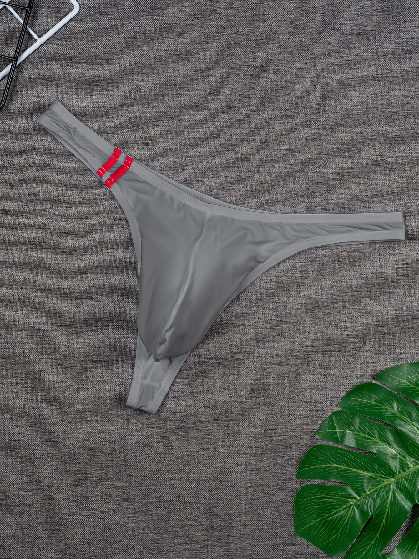 6pcs MANSERNO Men's High-Elasticity Underwear - Full- Coverage Breathable Solid Color Briefs & Thin Thong Panties (Triangle Fit) - Non- Casual & Boxer Briefs - Multi-Style Random Assortment for Lifestyles 6pcs Bulk - Image 9