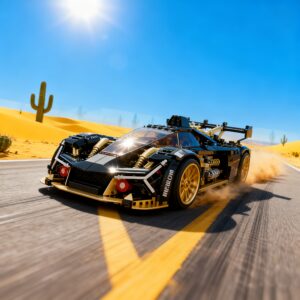 3466pcs Of Sports Supercar Building Kit, 1:8 Scale Technical Supercar Building Blocks, Suitable for Adult Engineering Toy Gifts And Collectible Sports Car Kits, Easy to Assemble, Simple Difficulty, Halloween Decorations Clearance Deal