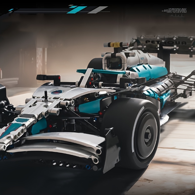 2025 New Edition 2182pcs racing building block set, 1:8 scale adult collectible set, real detail construction and display model, suitable for home or office decoration, high-quality ABS material, suitable for Christmas, Halloween, Valentine's Day - Image 4