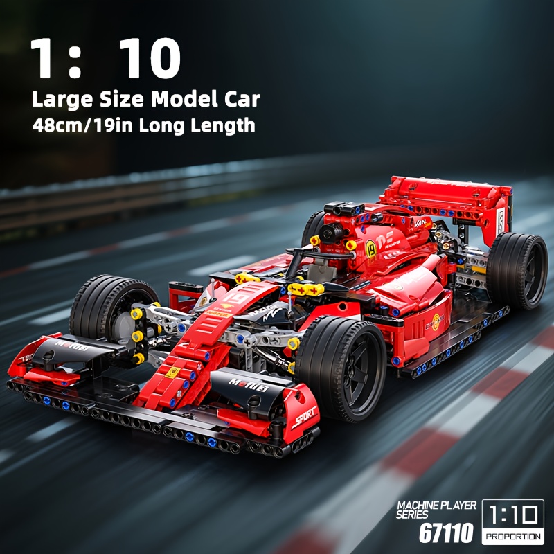 4310pcs Supercar Series Building Blocks Set - 1: 8 Scale, Liftable Design, Perfect for Birthday, Christmas, Halloween, Thanksgiving & New Year Gifts - Image 3
