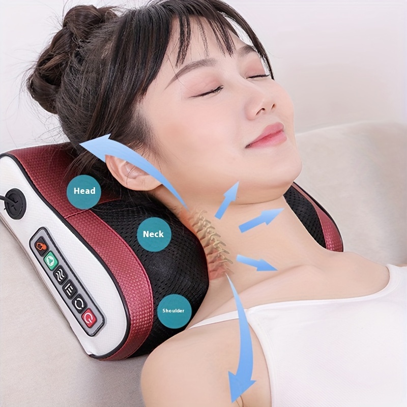 Electric Massager, Shiatsu Neck Massage, for Shoulder, Back, Neck And Foot Massage, Deep Tissue Kneading Massage, Christmas Holiday Gift for Mom/Dad, Men'S Gift, Women'S Gift