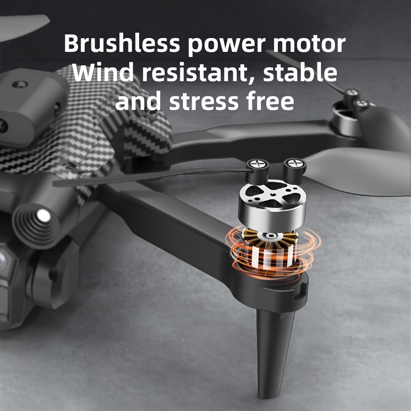 Three-camera Drone, Foldable Remote-controlled Drone, Remote-controlled Toy, Easy to Operate, Suitable for Beginners, Gift for Men, Indoor and Outdoor Drone for Christmas And Halloween, Drone with Screen Remote Control, Indoor Flying - Image 10