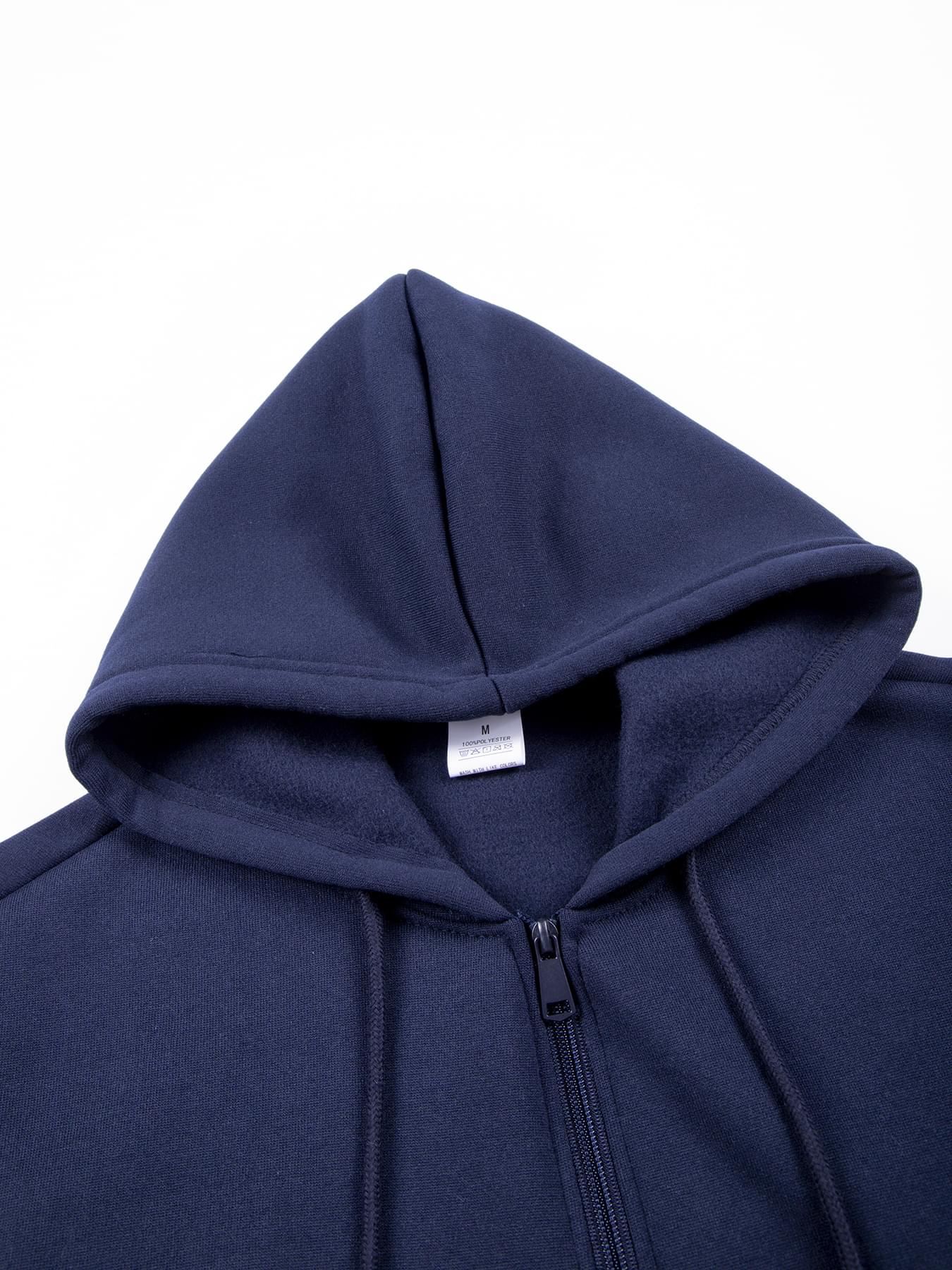 Men'S Heavy-Duty Thermal Hooded Jacket with Bull Print & Bull Horns - Full-Zip Winter Coat, Full-Zip Front Closure, Full-Zip Hooded Design, Machine Washable Cold Weather Outerwear For Hiking, Camping, Everyday - Ideal For Outdoor Activities & Casual - Image 5