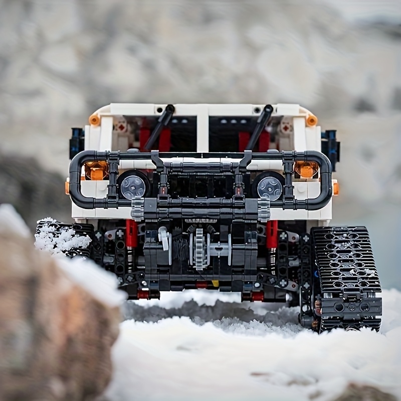 3083pcs Off-Road Vehicle Building Block Set with Technic Motor - -Scale Model Building Kit, Compatible for Car Enthusiasts & Challenge Seekers, Toy for &, Complex Assembly Project - Image 4