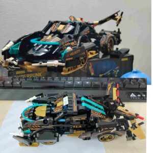 Limited Edition DIY Super Sports Car Model Building - Complex Mechanical Assembly, -Scale Display Vehicle Suitable for Ages 14 and Up, Challenging Build for & - ABS Plastic Car Toy (No Power Required)