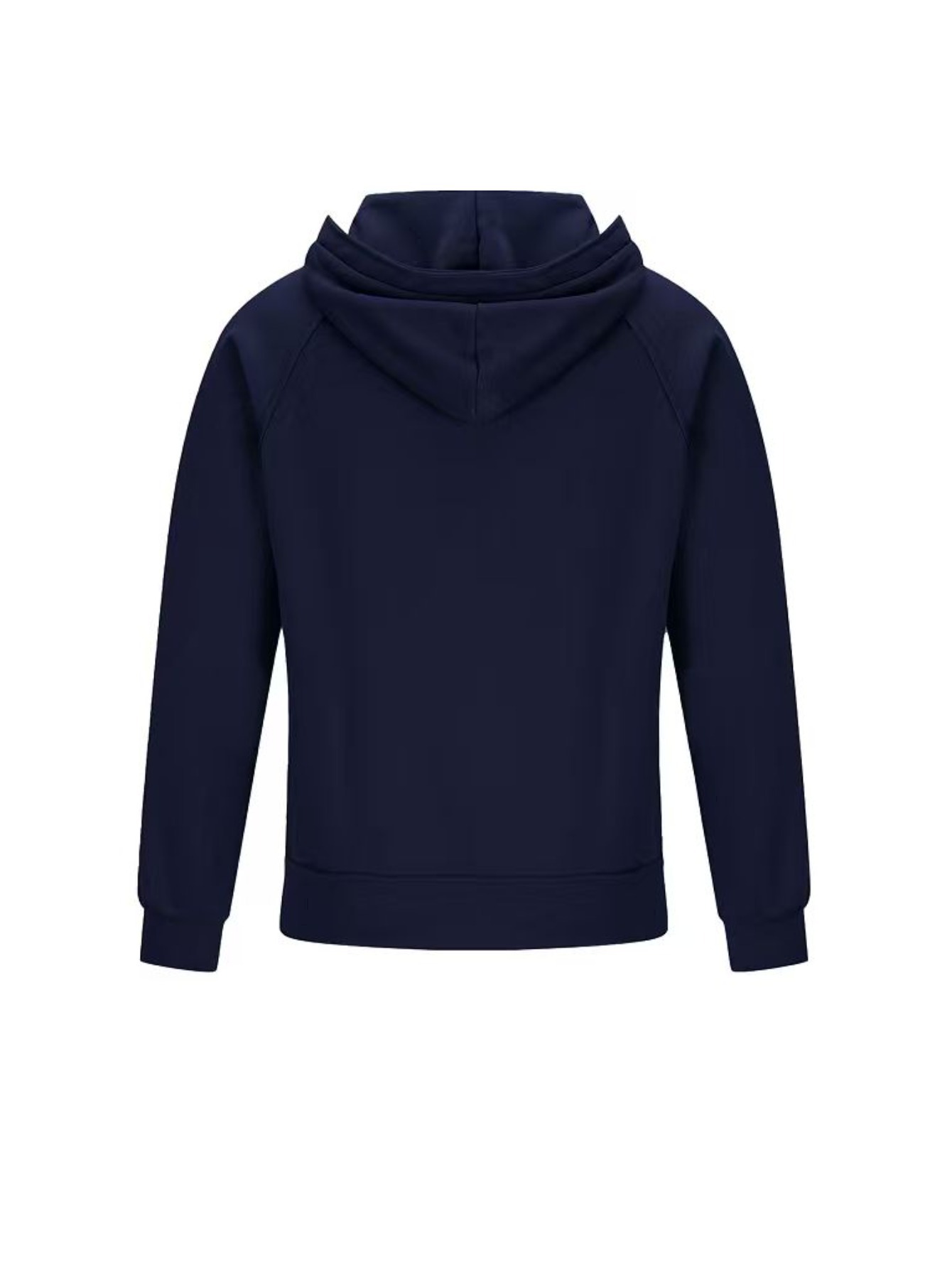 Men'S Heavy-Duty Full-Zip Hoodie - Long Sleeve Zipper Jacket with Front Pockets, Soft Warm Outerwear for Fall/Winter, Casual Outdoor & Everyday Streetwear - Black (2025 Autumn/Winter Collection), Zip Up Hoodie, Fall Winter Apparel - Image 10