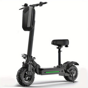 5-Liter Multifunctional Electric Scooter Handlebar Bag | Hard Shell, Suitable for Folding Bicycles and Tricycles, Large Capacity, Convenient Travel Accessory, Polyester Fiber, Adjustable Strap