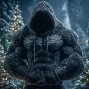 Plus Size - 3D Digital Printed Hoodie | New Spring Fashionable Hooded Long-Sleeved Top, Warm Men'S Clothing with Crew Neck, Regular Fit, Slight Stretch Fabric, Vintage and Casual Style