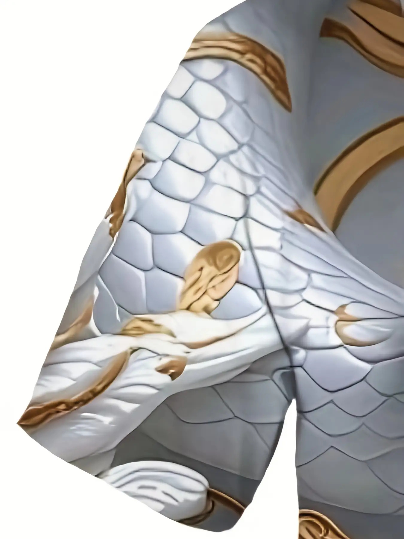 Men'S Casual Streetwear T-Shirt | 3D Print & Floral All-Over Print, Breathable Round Neck Short Sleeve Tee, Summer & Autumn, Washable Regular Fit, Bold Design, Comfortable Material, Young Adults, PLUS SIZE - Image 4