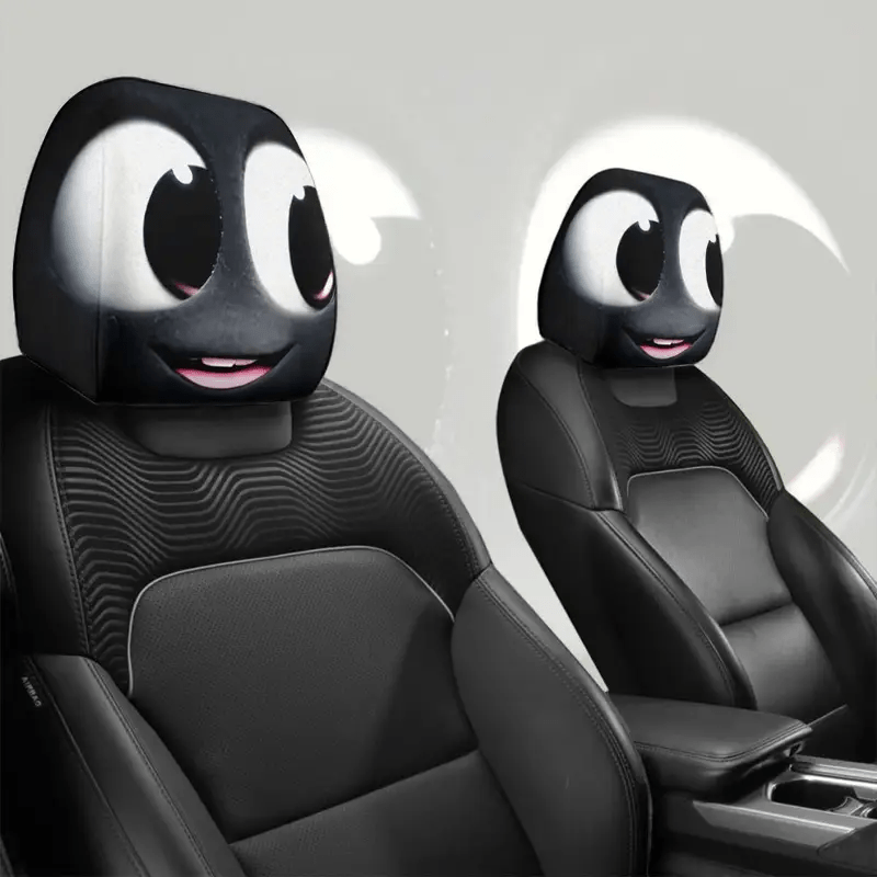 2pcs Cute Cartoon Character Seat Covers - Soft, Fit for All Vehicles, Durable & Stylish Interior Accessories, Cute Accessories, Vehicle Seat Protection, Playful Design, christmas gifts - Image 8
