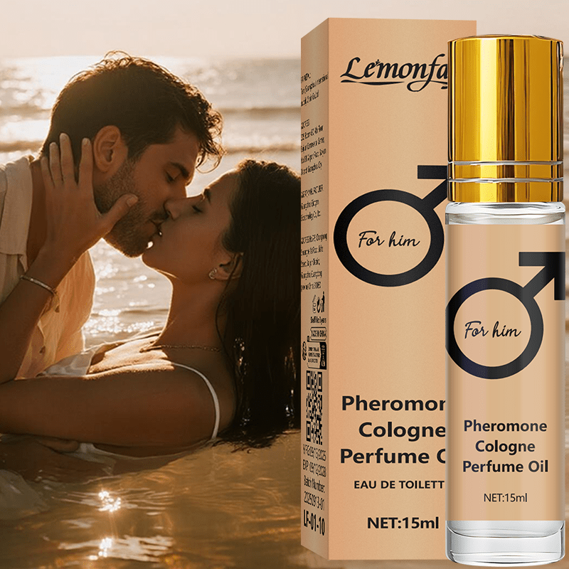 Men'S Pheromone Fragrance Oil - Enduring Fresh Fragrance, Earthy Notes, Stylish Golden Packaging, Perfect for Romantic Outings And Special Events, Dating Scent, Luxurious Presentation, Premium Quality Packaging. - Image 4