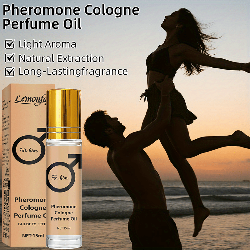 Men'S Pheromone Fragrance Oil - Enduring Fresh Fragrance, Earthy Notes, Stylish Golden Packaging, Perfect for Romantic Outings And Special Events, Dating Scent, Luxurious Presentation, Premium Quality Packaging. - Image 6