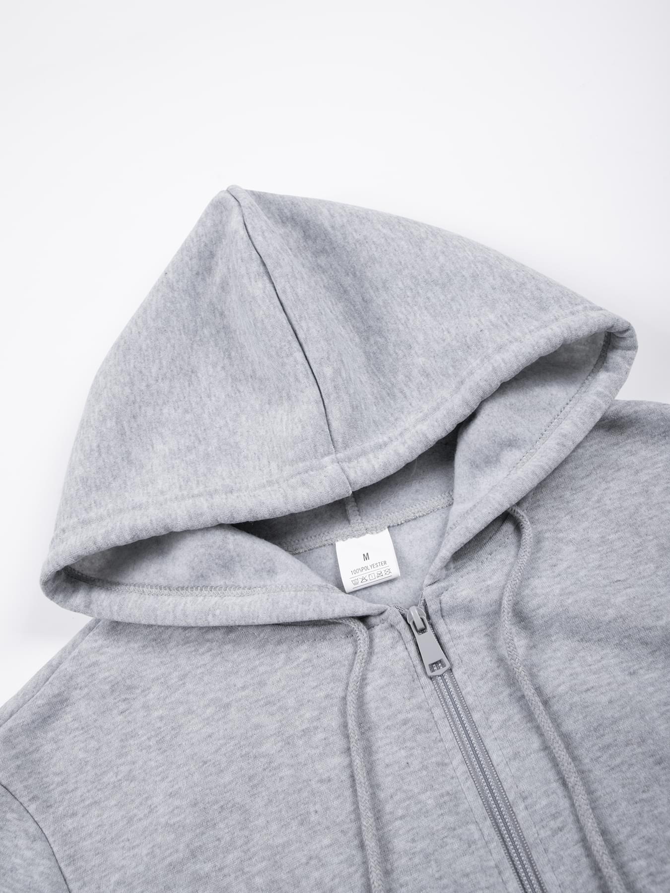 Men'S Heavy-Duty Thermal Hooded Jacket with Bull Print & Bull Horns - Full-Zip Winter Coat, Full-Zip Front Closure, Full-Zip Hooded Design, Machine Washable Cold Weather Outerwear For Hiking, Camping, Everyday - Ideal For Outdoor Activities & Casual - Image 7