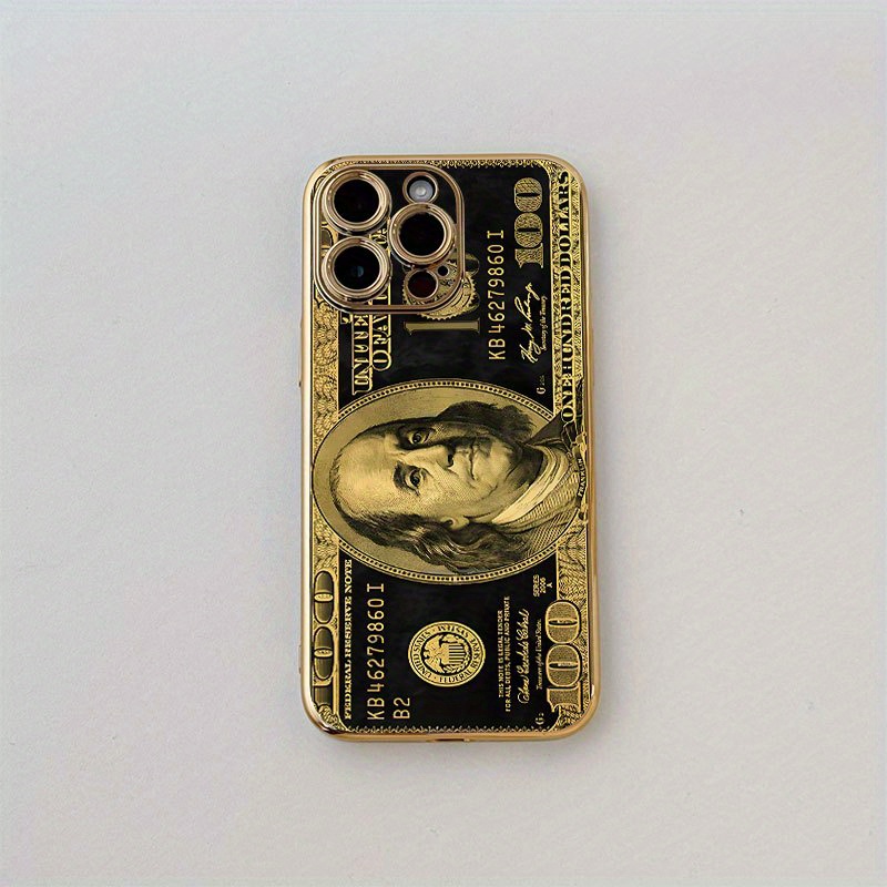 Phone Case - High-End Quality! A Gold-Plated Phone Case with Classic Elements And Creative Designs, Featuring UV Printing, Wear-Resistant And Anti-Slip Properties, Made from PC Material, Compatible with Various Iphone Including 17/16/15/14/13/12/11. - Image 8