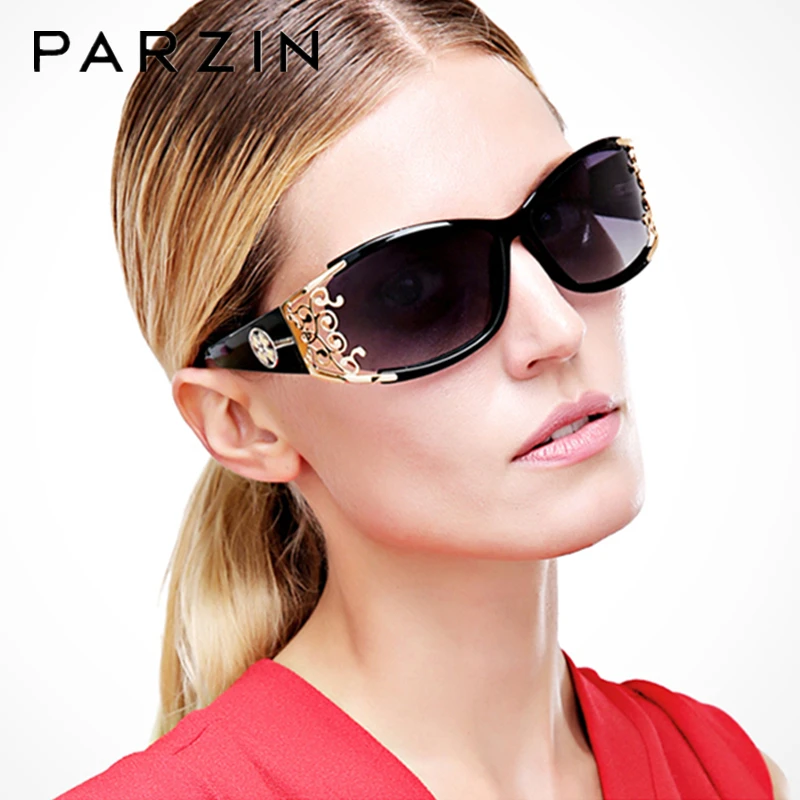 Polarized Sunglasses Women Luxury Sun Glasses For Female Vintage Ladies Shades Sunglases UV 400 Black With Case