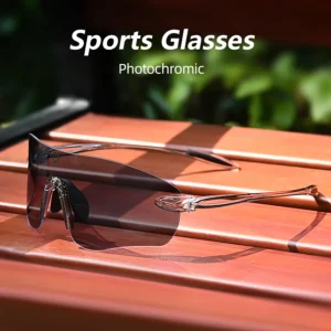NEW Photochromic Bicycle Sunglases Women Outdoor Cycling Glasses Outdoor Marathon Profesional Running Glasses UV400 Goggles