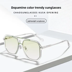 Aviators Sunglasses Premium Quality HD Polarized UV400 Sun Glasses Designer Luxury Woman Driving Sunglases Graduated for Man