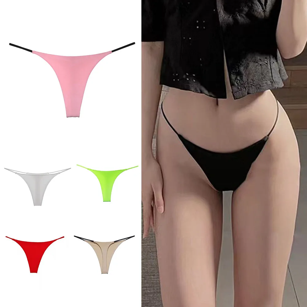 Hot Fashion Women Panties Bikini Sexy Thongs Low Rise For Lingerie Briefs And G Strings Underwear Casual Knickers - Image 3