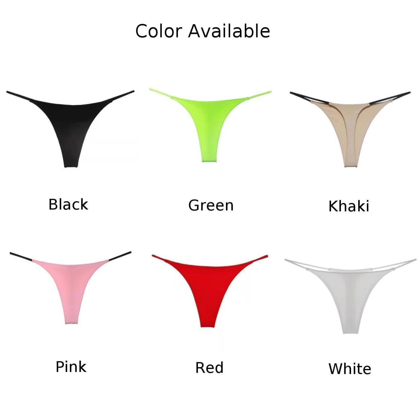 Hot Fashion Women Panties Bikini Sexy Thongs Low Rise For Lingerie Briefs And G Strings Underwear Casual Knickers - Image 2