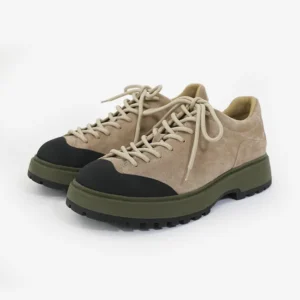 Men Cow Suede Work Shoes Nordic Minimalist Sneakers Mocasines Derby Shoes Niche Design Outdoor Hiking Casual Shoes