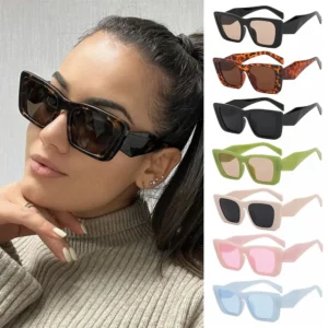UV400 Big Frame Eyewear Trend Glasees Female Sun Glasses Square Sunglasses Women's Sunglasses