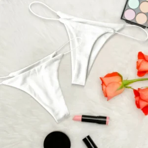 Bikini Shorts Summer Comfortable G010 Lightweight Lingerie Panties Polyester S~XL Thong Thong/String Breathable