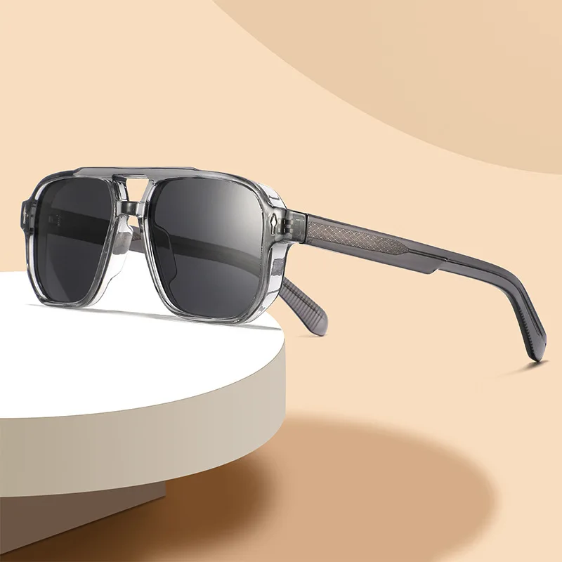 High Quality Sunglasses Polarized Uv400 Man Driving Sun Glasses Unisex TR90 Oversize Sunglases Aviators for Woman