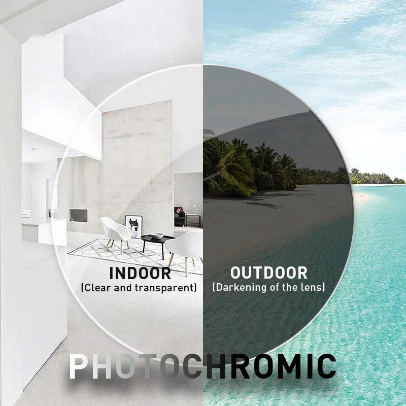 Brez Discoloration Myopia Glasses Frame Magnetic Polarization Clip On Sunglases Women Men Polarized Square Eyewear -0.5 TO -10 - Image 2