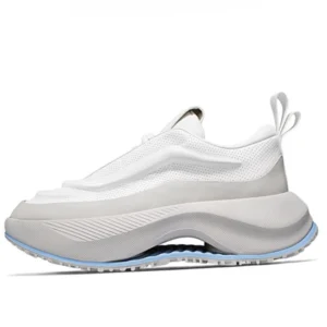 Genuine Leather Breathable Hole White Sports Shoes Men's Height-increasing Shoes Male Casual Sneaker Comfortable Elevator Shoes