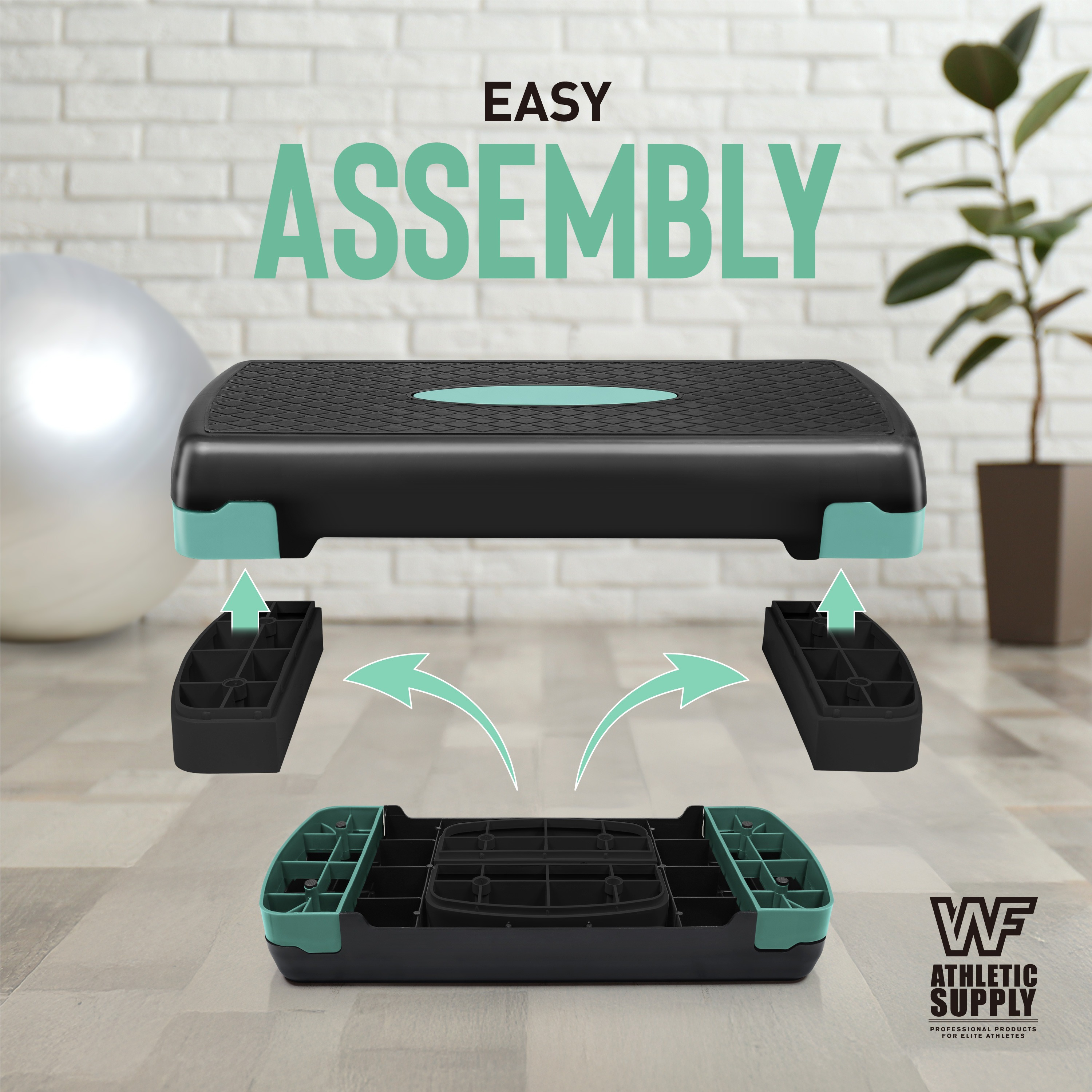 Aerobic Stepper Set with Dumbbells & Measuring Tape, Adjustable Height 2 Level Risers Workout Exercise Step Platform, 3 Colors, the Ultimate Gift for a Joyful Holiday and Merry Christmas - Image 13