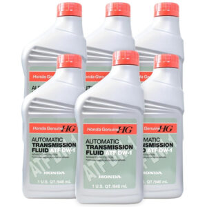 Genuine Honda 08200-9008 ATF DW-1 Automatic Transmission Fluid (6 Bottles)