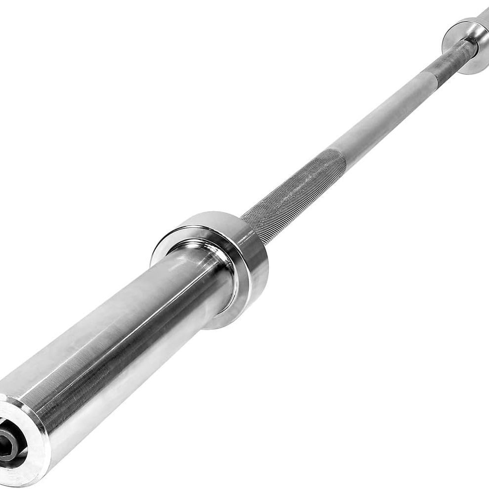 5 FT 2-Inch Barbell Bar for Weight Plates, 25 lb Barbell, Womens Barbell, Weight Bars for Lifting, 2 Inch Barbell for Strength Training, 5 foot - Image 2