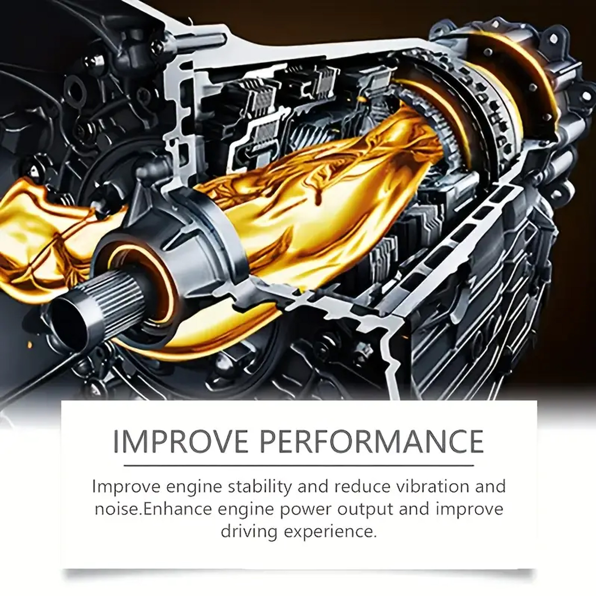 Prismix 6.76 oz*2 / Engine Anti-Wear Protector and Cylinder Repair Additive - Premium formula for noise reduction, friction protection, and crack sealing - Quick-acting, no tools required