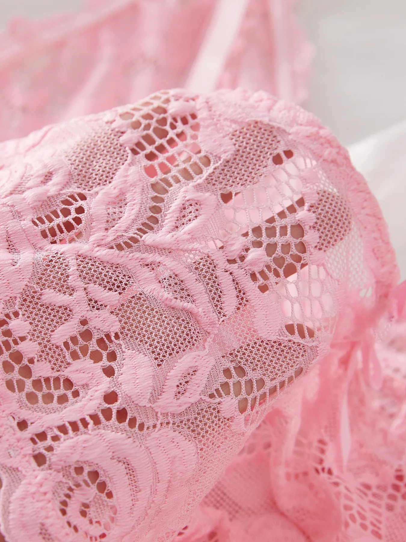 3 Sets V-Neck Sexy Contrast Lace Mesh Chemise Babydoll Naughty Lingerie Set Sleepdress, All-Season Polyester Slip Dress Nightwear Skimpy Clothes, Soft and Comfortable Nightgown Lingerie for Women, Birthday Gift Christmas Gifts New Year's Gift for Women, Romantic Evenings Holidays Party Anniversay Dating Valentine's Day - Image 5